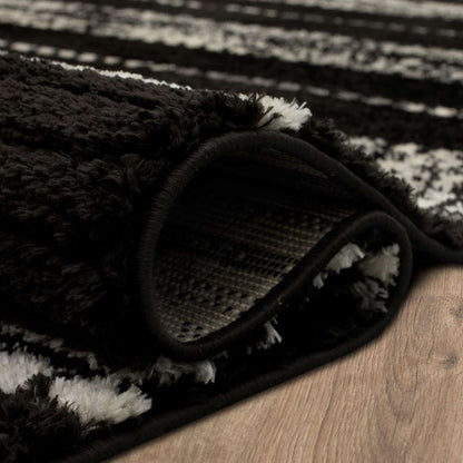 Karastan - Traverse by Bobby Berk Lanes Charcoal 9 x 12 Area Rug - R1128-649-108144-IB veiw 3