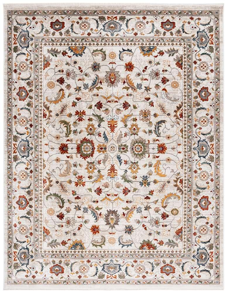 Lauren Ralph Lauren - 1107 Rug - 7-9in x 9-6inRECTANGLE - Ivory / Rust veiw 1