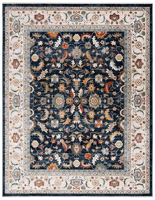 Lauren Ralph Lauren - 1107 Rug - 7-9in x 9-6inRECTANGLE - Navy / Ivory veiw 1