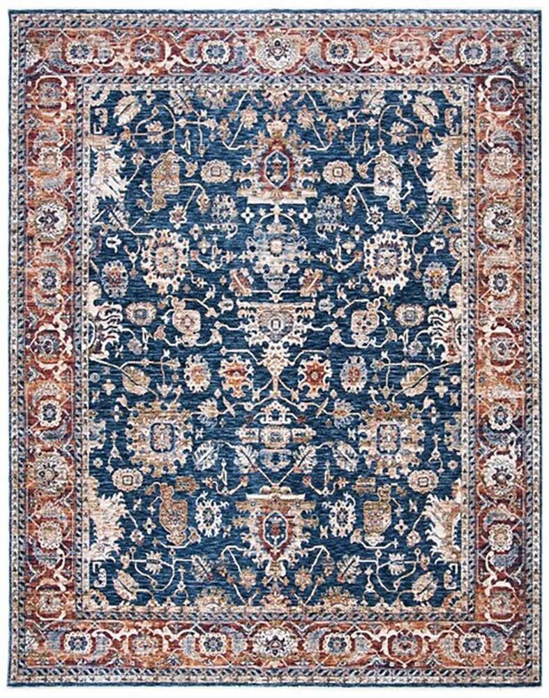 Lauren Ralph Lauren - Bennet Rug - 6 X 9 - Dark Blue / Red veiw 1