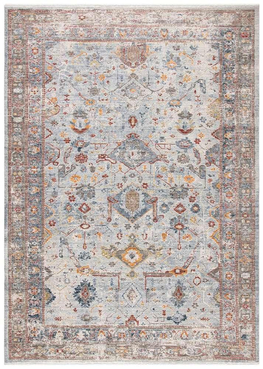 Lauren Ralph Lauren - Zahra Rug - 9 X 12 - Light Grey / Rust veiw 1