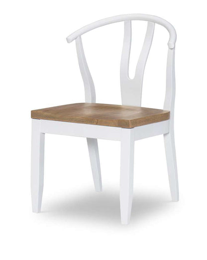Legacy Classic Furniture - Franklin Wishbone Back Side Chair, White (Set of 2) - N1564-140 veiw 1