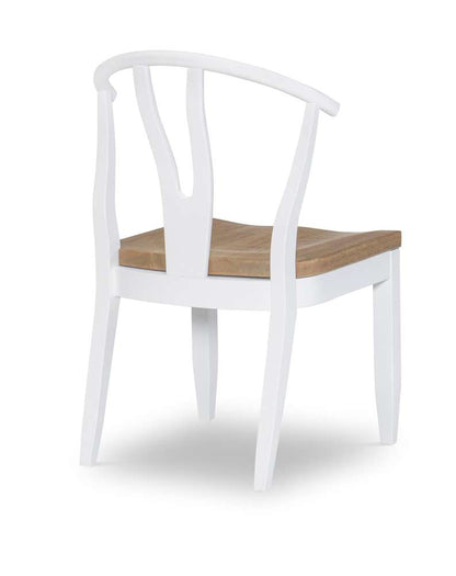 Legacy Classic Furniture - Franklin Wishbone Back Side Chair, White (Set of 2) - N1564-140 veiw 2