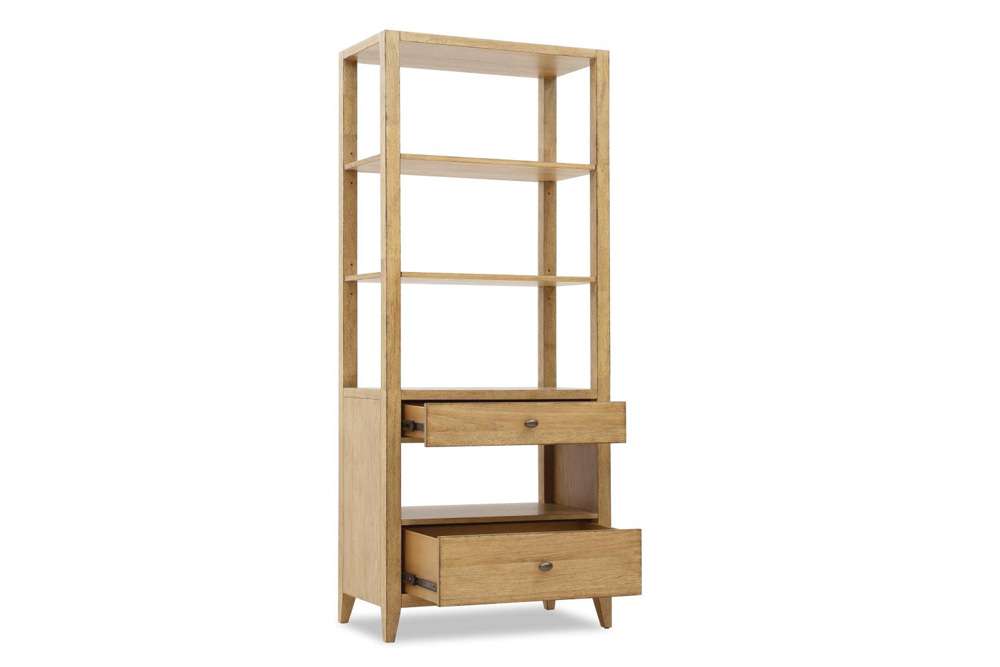 Legacy Classic Furniture - Trisha Yearwood Todays Traditions Bookcase in Natural Hickory - TY656-103 veiw 2