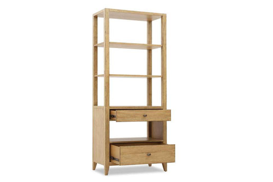 Legacy Classic Furniture - Trisha Yearwood Todays Traditions Bookcase in Natural Hickory - TY656-103 veiw 2