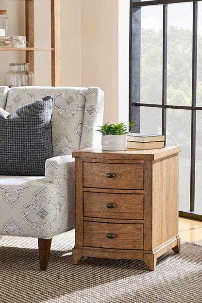 Legacy Classic Furniture - Trisha Yearwood Todays Traditions Chairside Chest in Natural Hickory - TY656-811 veiw 3
