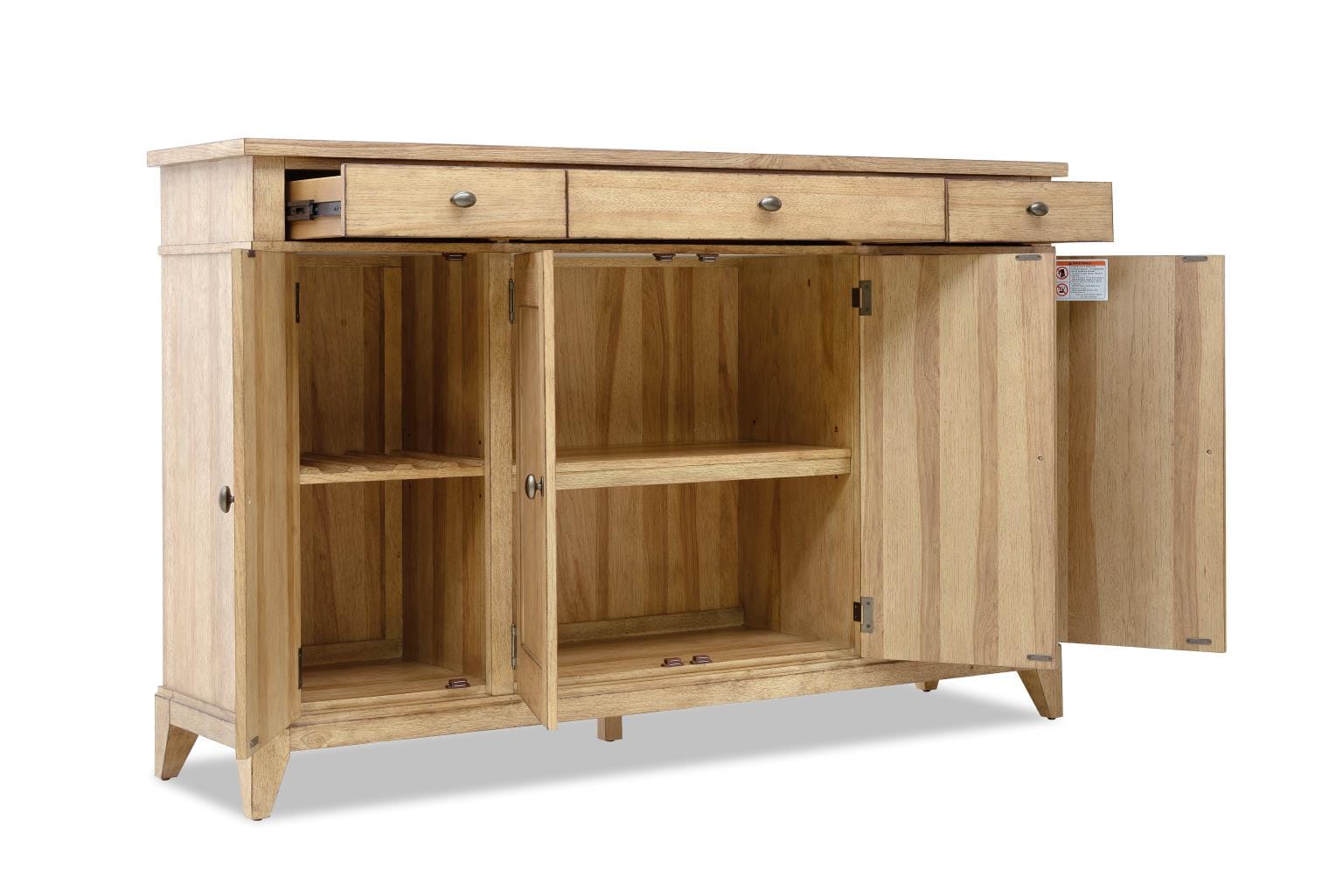 Legacy Classic Furniture - Trisha Yearwood Todays Traditions Credenza in Natural Hickory - TY656-895 view 3