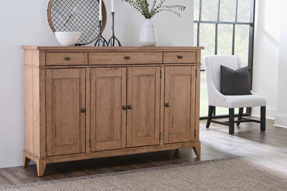 Legacy Classic Furniture - Trisha Yearwood Todays Traditions Credenza in Natural Hickory - TY656-895 view 4