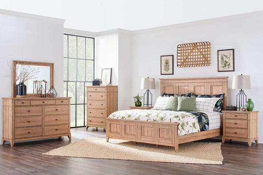 Legacy Classic Furniture - Trisha Yearwood Todays Traditions Landscape Mirror in Natural Hickory - TY656-660 veiw 2