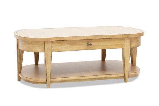 Legacy Classic Furniture - Trisha Yearwood Todays Traditions Oval Cocktail Table in Natural Hickory - TY656-818 veiw 1