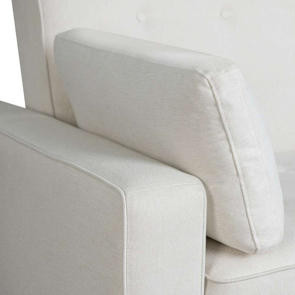 Serta by Lifestyle Solutions - Gentry Full Convertible Loveseat, Oyster - SA-AGS-FS2-OYS veiw 13