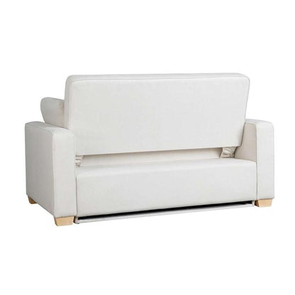 Serta by Lifestyle Solutions - Gentry Queen Convertible Sofa, Oyster - SA-AGS-QS3-OYS veiw 9