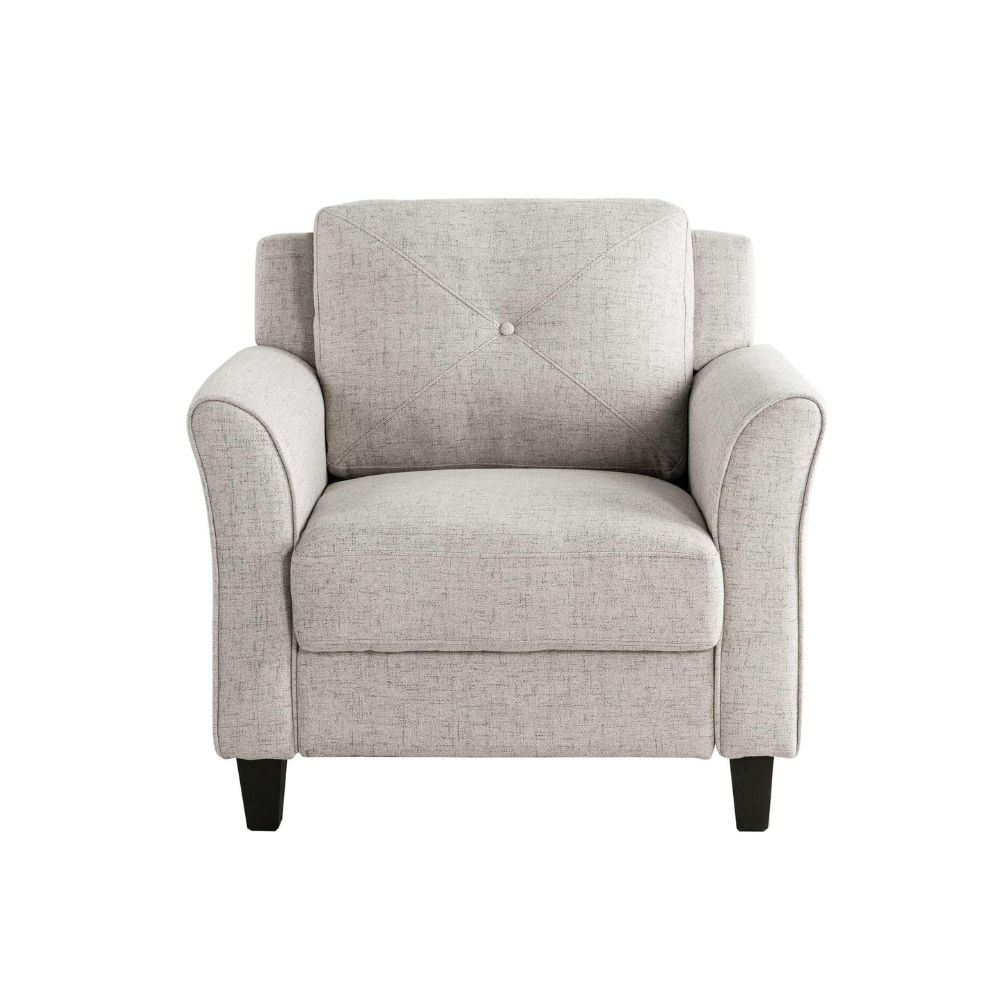 Lifestyle Solutions - Highland Chair with Curved Arms, Beige - CCHRFKS1BGEVA veiw 2