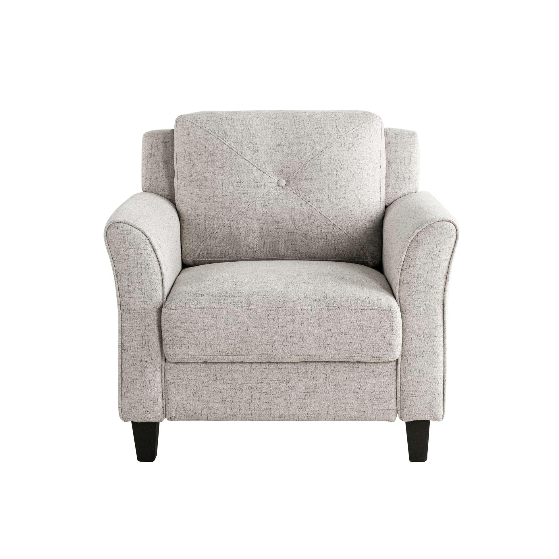 Lifestyle Solutions - Highland Chair with Curved Arms, Beige - CCHRFKS1BGEVA veiw 2