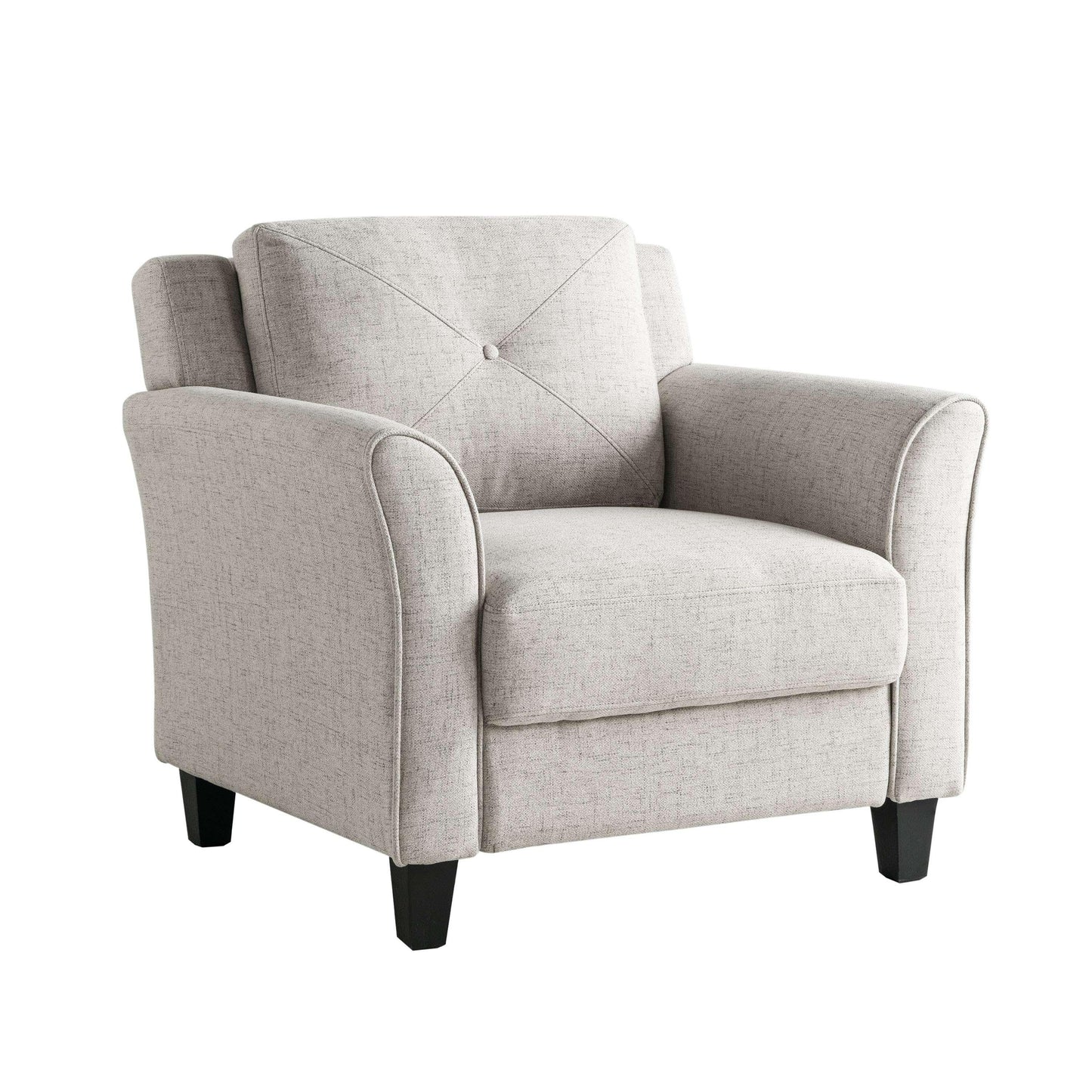 Lifestyle Solutions - Highland Chair with Curved Arms, Beige - CCHRFKS1BGEVA veiw 4