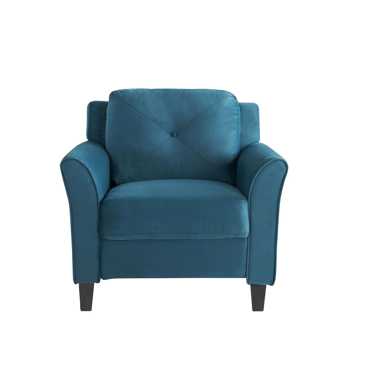 Lifestyle Solutions - Highland Chair with Curved Arms, Blue - CCHRFKS1BLUVA veiw 2