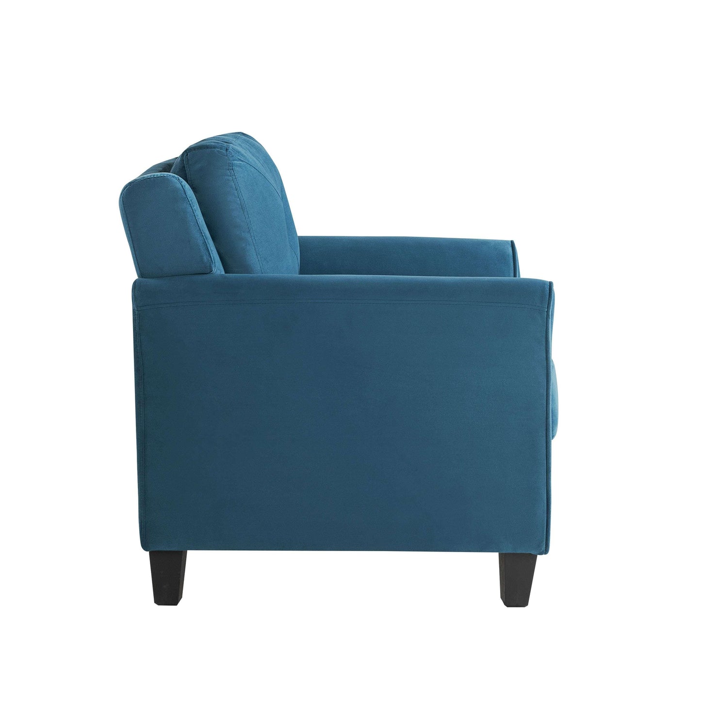 Lifestyle Solutions - Highland Chair with Curved Arms, Blue - CCHRFKS1BLUVA veiw 5