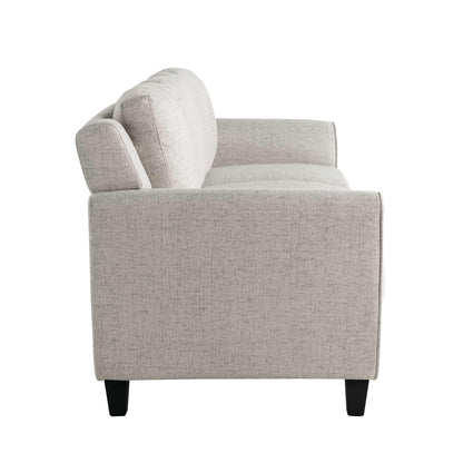 Lifestyle Solutions - Highland Loveseat with Curved Arms, Beige - CCHRFKS2BGEVA veiw 5