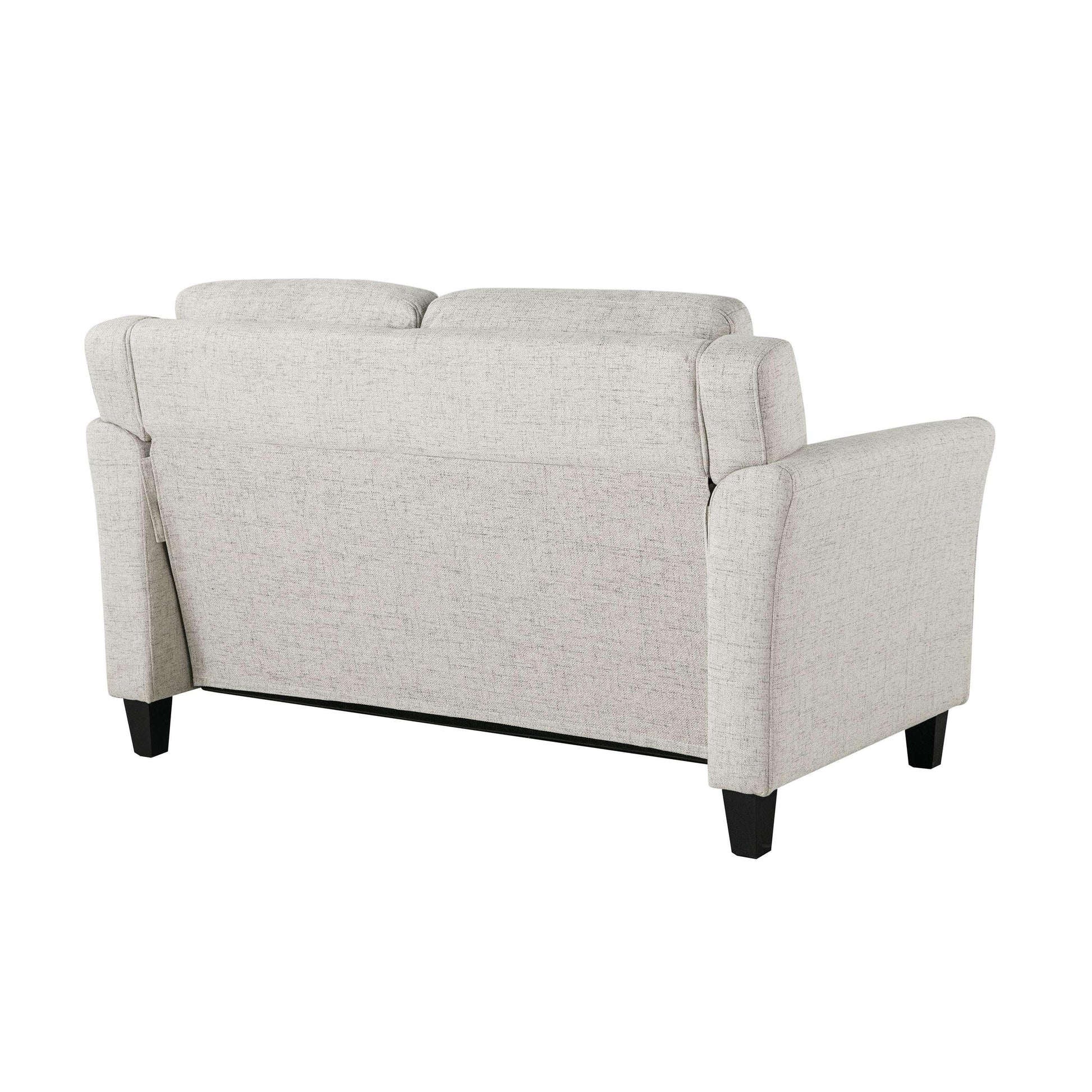 Lifestyle Solutions - Highland Loveseat with Curved Arms, Beige - CCHRFKS2BGEVA veiw 6
