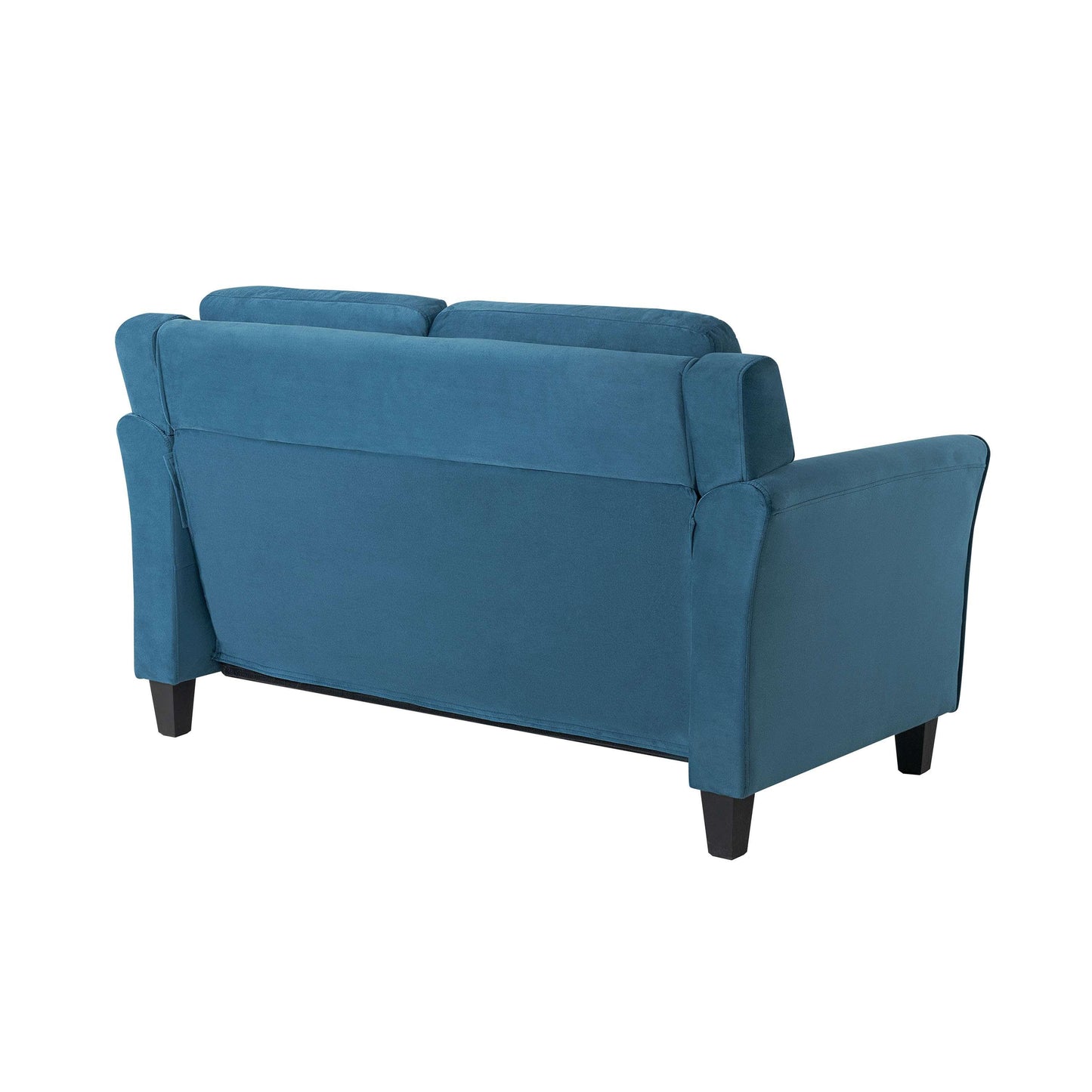 Lifestyle Solutions - Highland Loveseat with Curved Arms, Blue - CCHRFKS2BLUVA veiw 6