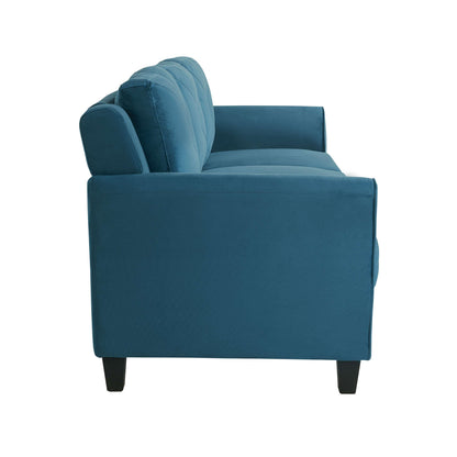 Lifestyle Solutions - Highland Sofa with Curved Arms, Blue - CCHRFKS3BLUVA veiw 5