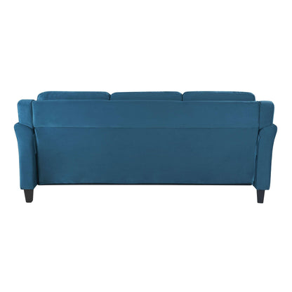 Lifestyle Solutions - Highland Sofa with Curved Arms, Blue - CCHRFKS3BLUVA veiw 7