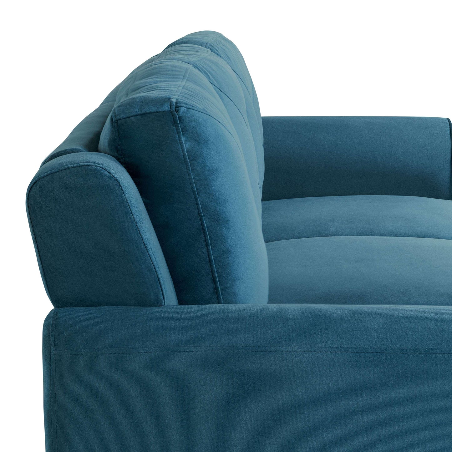Lifestyle Solutions - Highland Sofa with Curved Arms, Blue - CCHRFKS3BLUVA veiw 8
