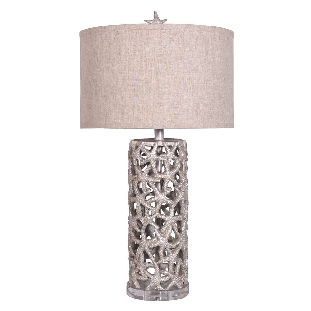 Lux Lighting - Darla 30in Poly Star Table Lamp -Beige, (Set of 2) - LUX-1736-BEIGE veiw 1