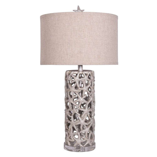 Lux Lighting - Darla 30in Poly Star Table Lamp -Beige, (Set of 2) - LUX-1736-BEIGE veiw 1