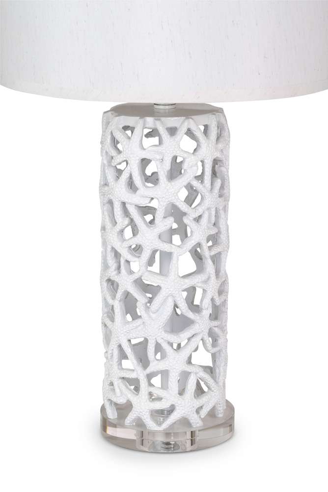 Lux Lighting - Darla 30in Poly Star Table Lamp -Beige, (Set of 2) - LUX-1736-BEIGE veiw 3