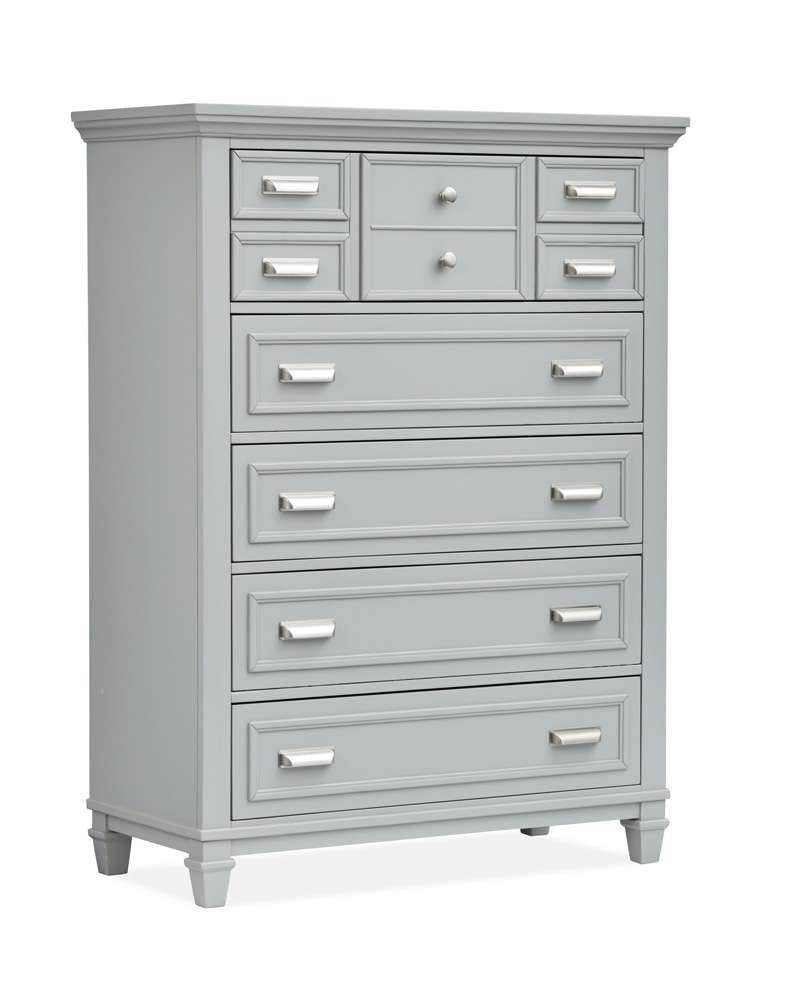 Magnussen - Charleston Drawer Chest - Grey - B5611-10GY veiw 3