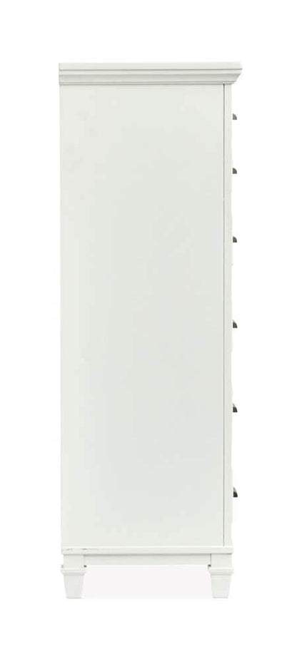 Magnussen - Charleston Drawer Chest - White - B5611-10WH view 3
