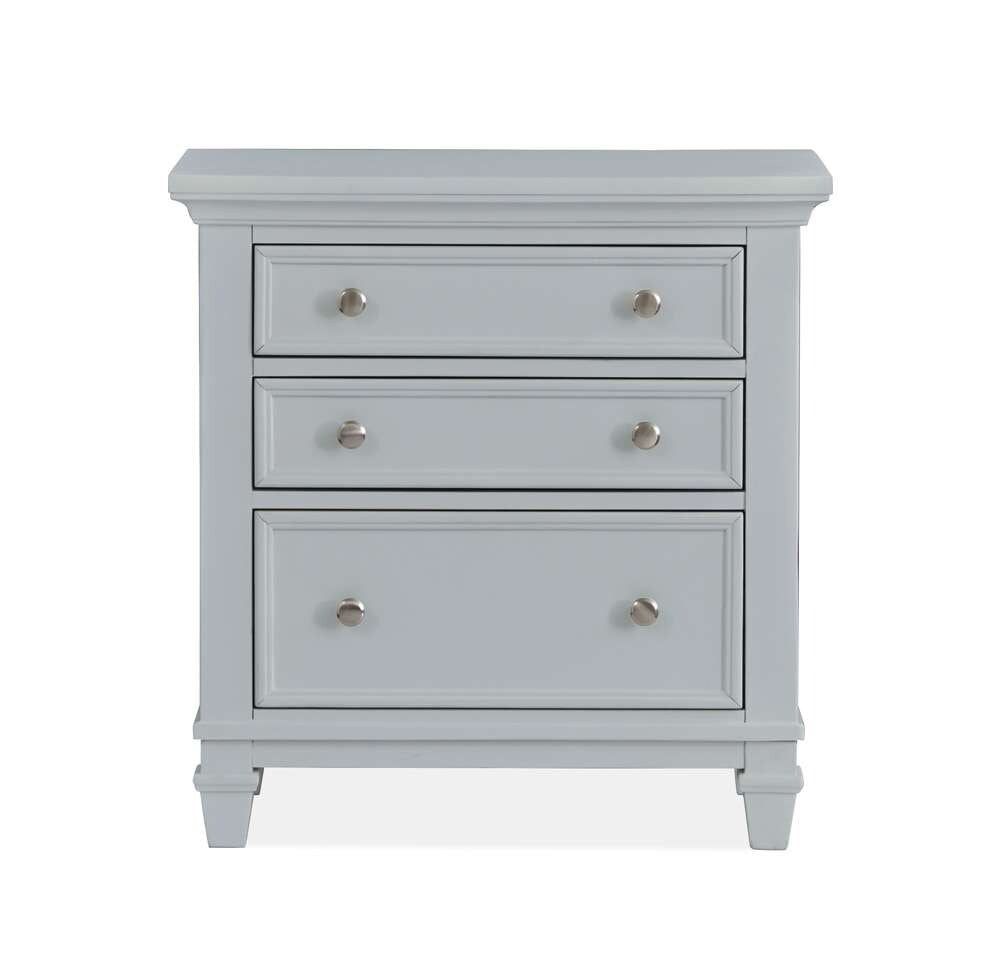Magnussen - Charleston Drawer Nightstand - Grey - B5611-01GY veiw 1