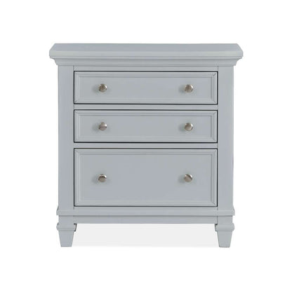 Magnussen - Charleston Drawer Nightstand - Grey - B5611-01GY veiw 1