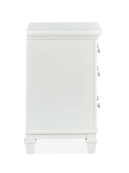 Magnussen - Charleston Drawer Nightstand - White - B5611-01WH veiw 2