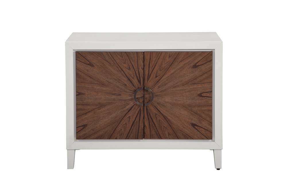 Martin Svensson Home - San Tropez White and Cinnamon Brown Accent Chest - 3901222 veiw 2