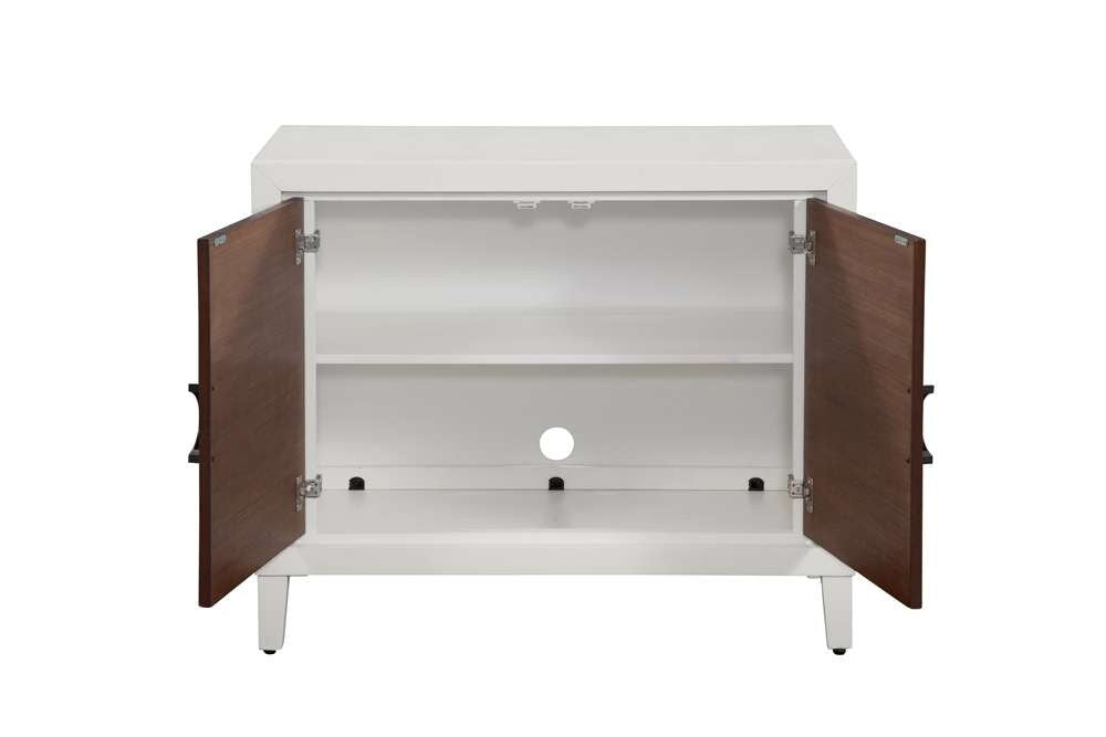 Martin Svensson Home - San Tropez White and Cinnamon Brown Accent Chest - 3901222 veiw 3