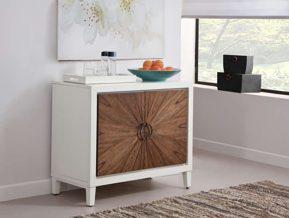 Martin Svensson Home - San Tropez White and Cinnamon Brown Accent Chest - 3901222 veiw 5