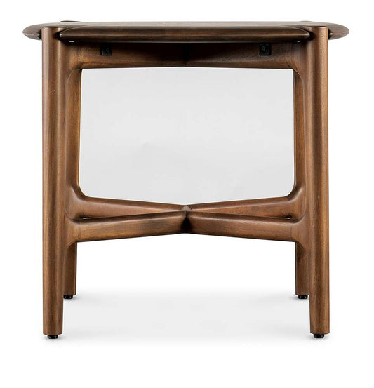 M Furnishings - Harlow Rectangle Side Table - Chestnut - M03-80113-85 veiw 2