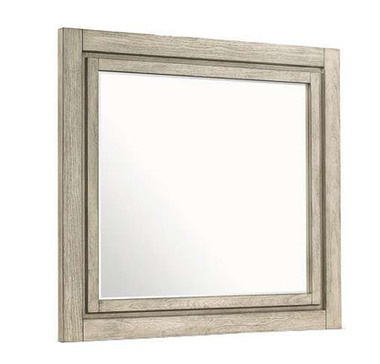 New Classic Furniture - Ashland Mirror-Rustic White - B923W-060 veiw 1
