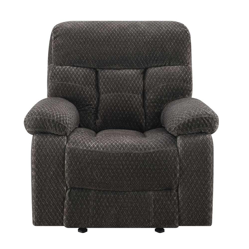 New Classic Furniture - Bravo Glider Recliner-Charcoal - U1165-13-SLP veiw 4