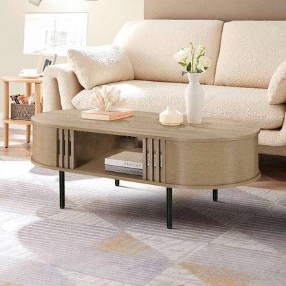 New Classic Furniture - Brax Cocktail Table-Natural - T3512N-10 veiw 1