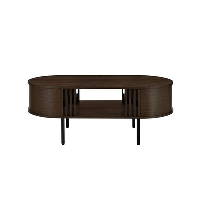New Classic Furniture - Brax Cocktail Table-Walnut - T3512W-10 veiw 4