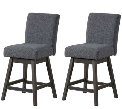 New Classic Furniture - High Line Swivel Counter Chair (Set of 2) -Gray - D4125-28-GRY veiw 1