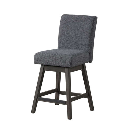New Classic Furniture - High Line Swivel Counter Chair (Set of 2) -Gray - D4125-28-GRY veiw 3