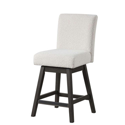 New Classic Furniture - High Line Swivel Counter Chair (Set of 2) -White - D4125-28-WHT veiw 3