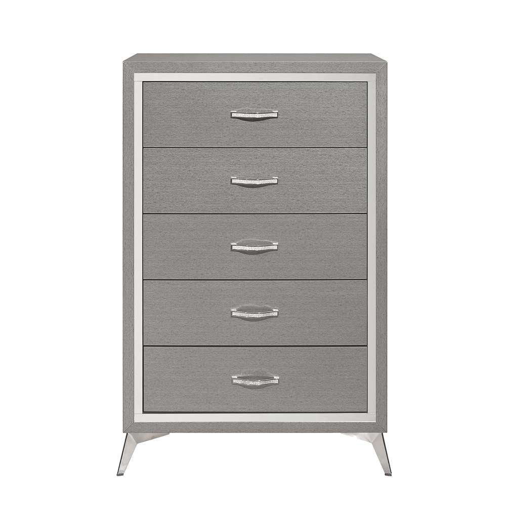 New Classic Furniture - Huxley Chest-Gray - B3365G-070 veiw 3