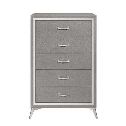 New Classic Furniture - Huxley Chest-Gray - B3365G-070 veiw 3