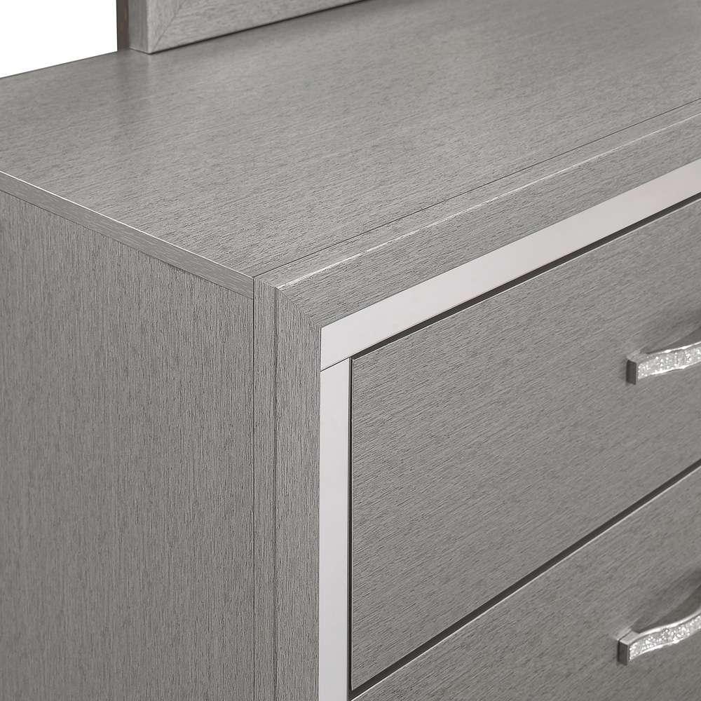 New Classic Furniture - Huxley Dresser-Gray - B3365G-050 veiw 2