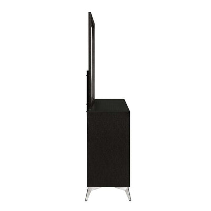 New Classic Furniture - Huxley Mirror-Black - B3365-060 veiw 2